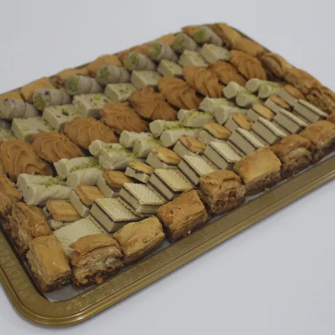 2 صحن رهش مستطيل مشكل Rhash RECTANGULAR dish Mix - Image 1