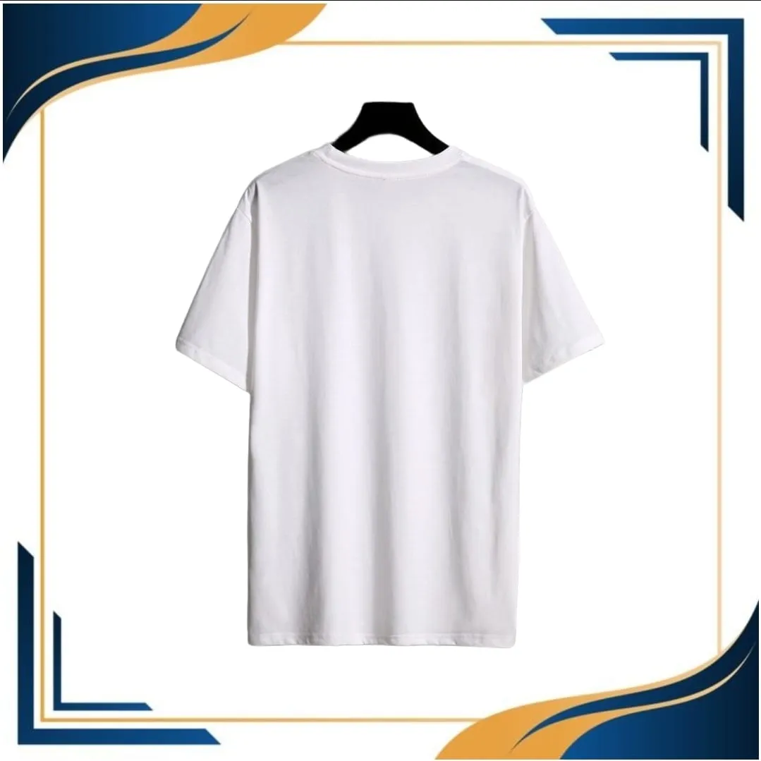 قميص أبيض مع الطباعة - Image 1