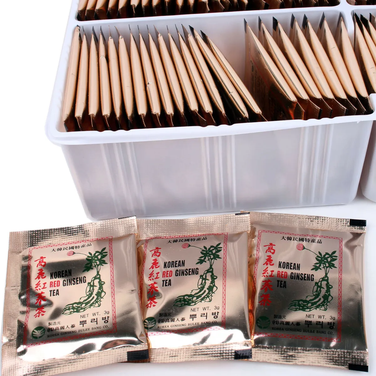 شاي الجينسيج الاحمر الكوري النقي - Image 1