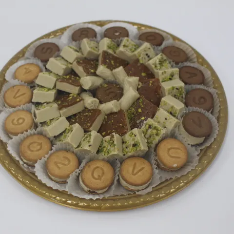 RHASH ROUND DISH MIX صحن رهش دائري مشكل - Image 1