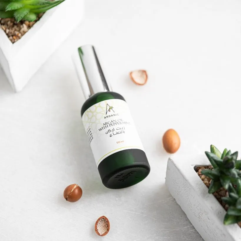 زيت الأرجان برائحة النعناع - صورة 1