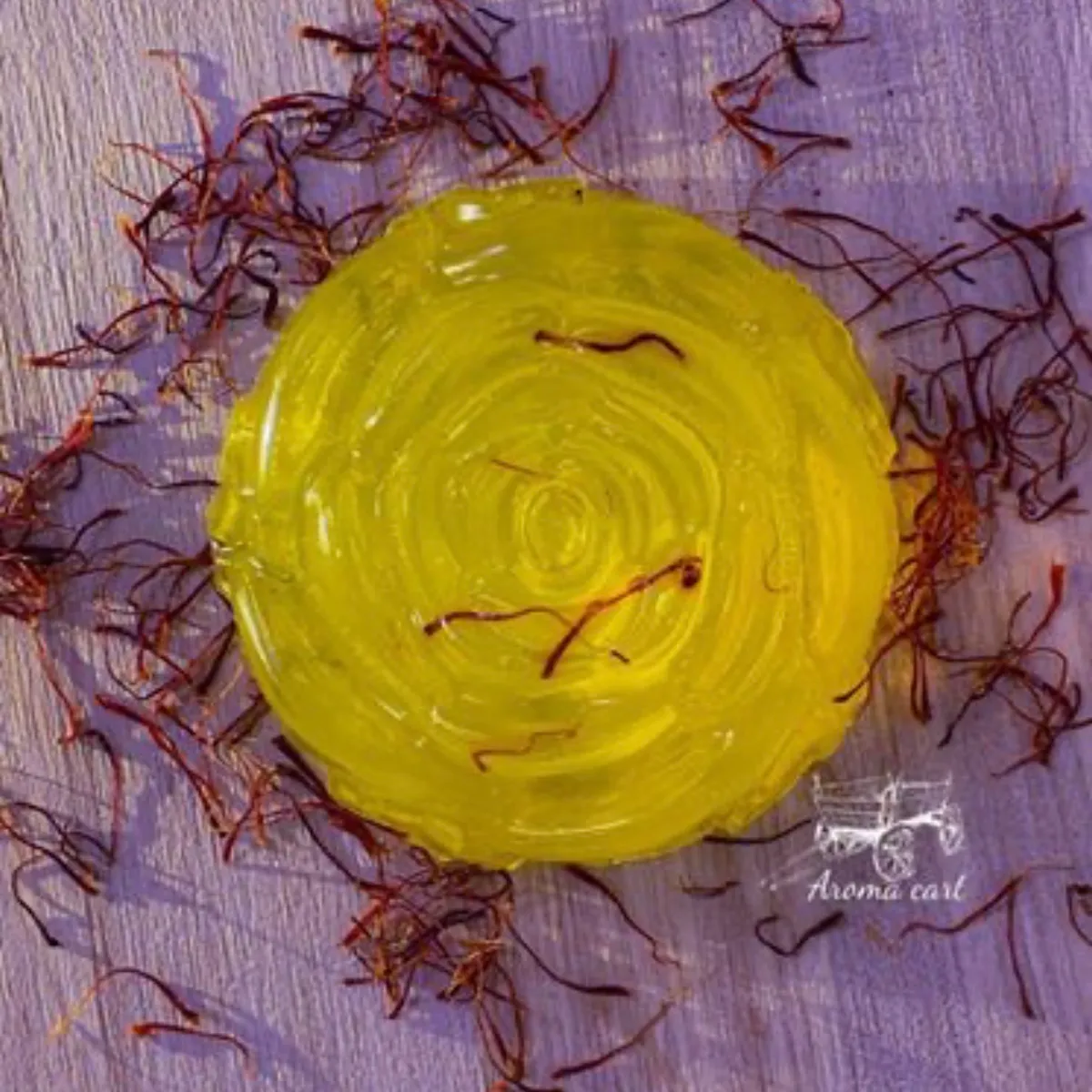 صابون طبيعي برائحة الزعفران - Image 1