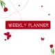 Rose-Weekly Planner - صورة 2