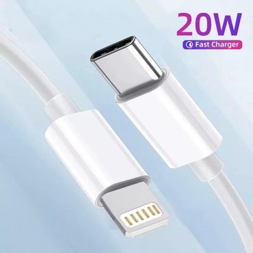 كابل شحن أيفون سريع type c usb