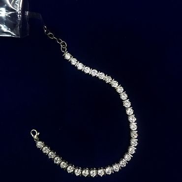 إسوارة يد نسائية فضة خالصة